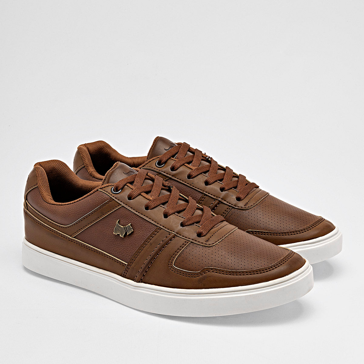 Tenis urbanos para hombre marca Ferrioni Café cod. 129357