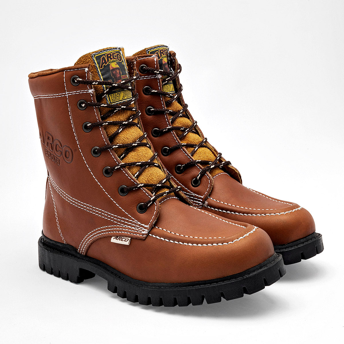 Bota industrial para hombre marca Arco Café cod. 129403