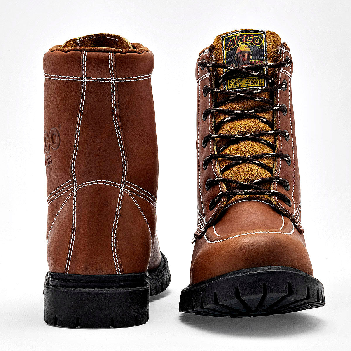 Bota industrial para hombre marca Arco Café cod. 129403