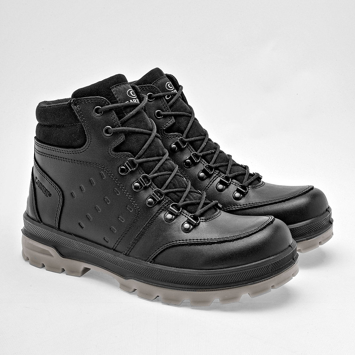 Bota industrial para hombre marca Caribu Negro cod. 129411