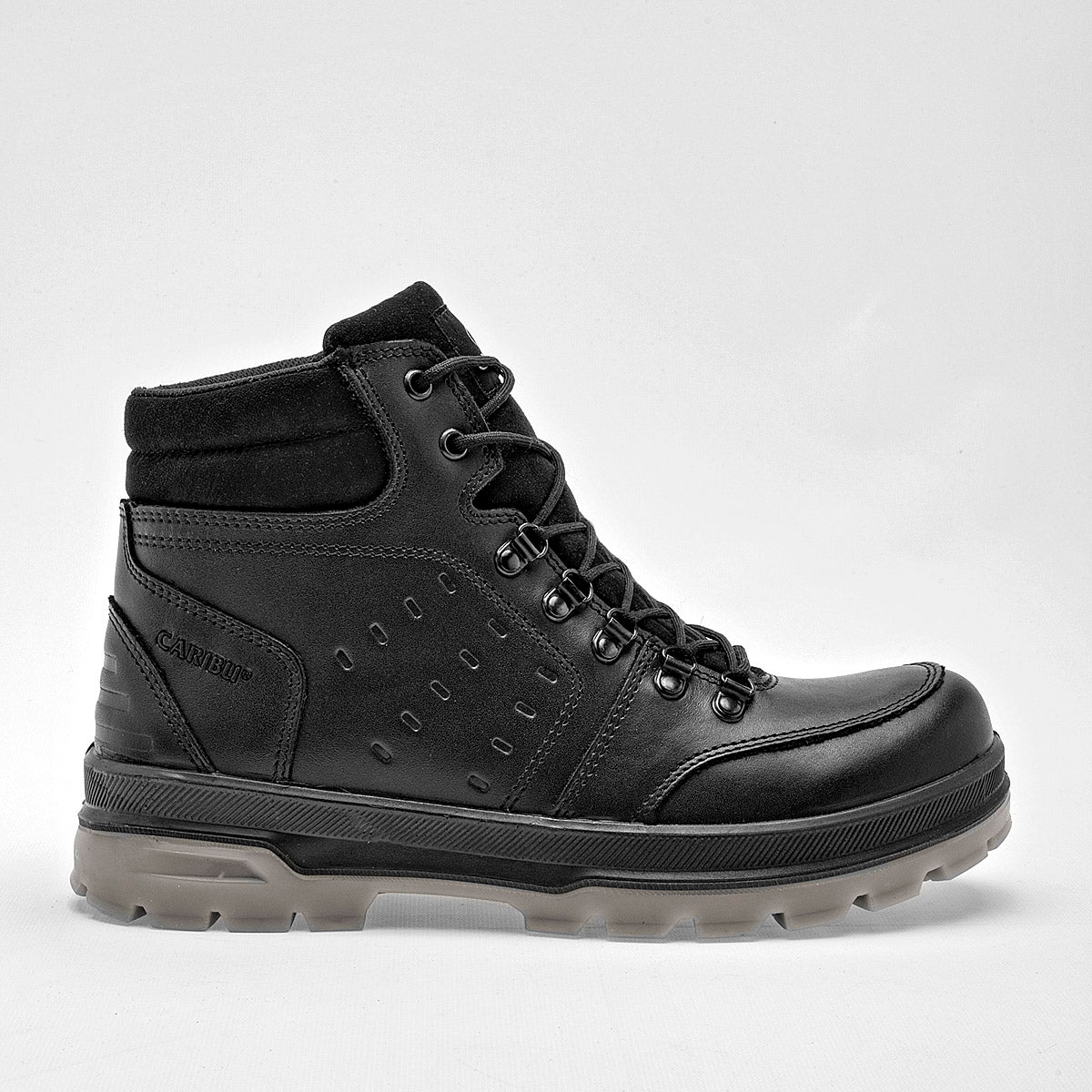 Bota industrial para hombre marca Caribu Negro cod. 129411