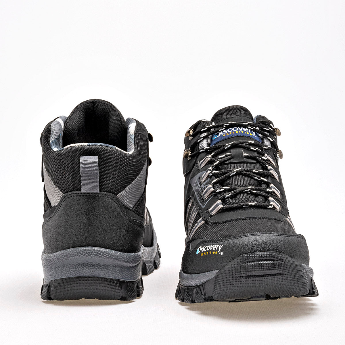 Botas hiking para hombre marca Discovery Expedition Negro cod. 129422