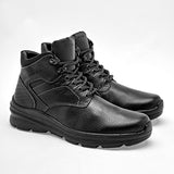 Bota de piel para hombre marca Merano Negro cod. 129429