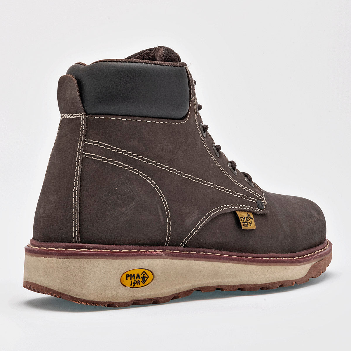 Bota de piel para hombre marca Pma Jjdr Café cod. 129433