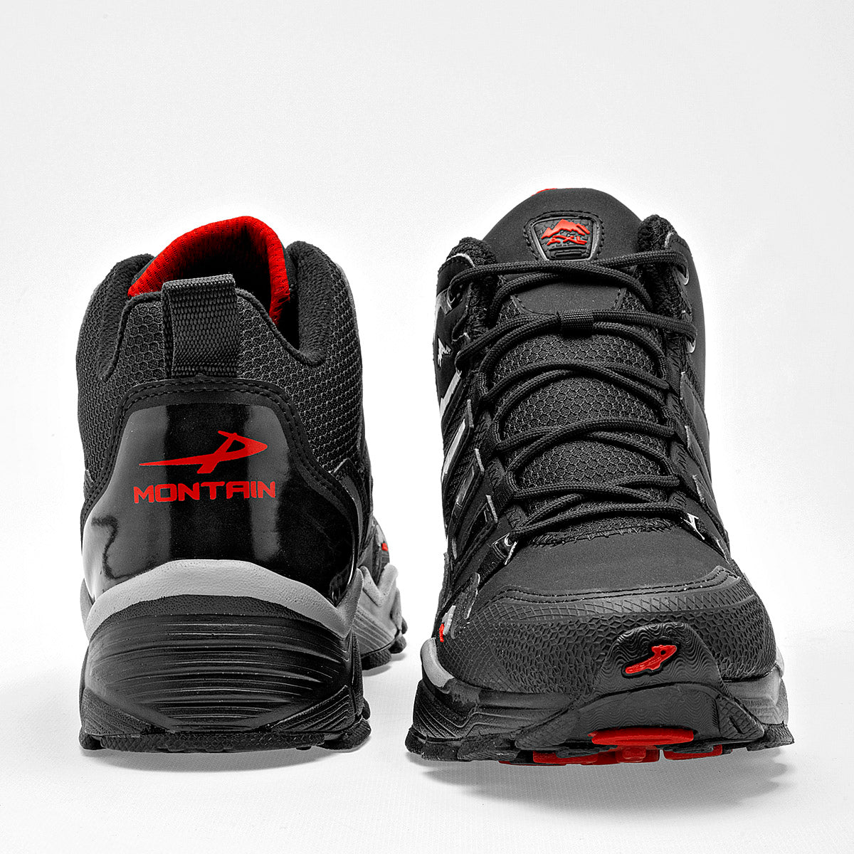 Tenis hiking para hombre marca Pontiac Negro cod. 129434