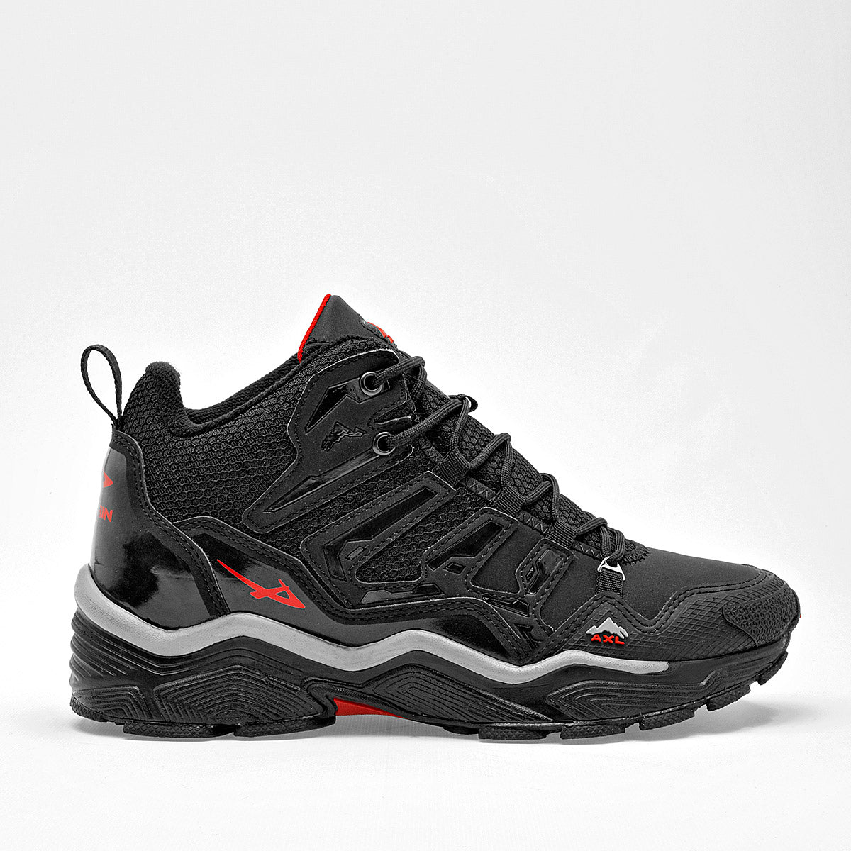 Tenis hiking para hombre marca Pontiac Negro cod. 129434