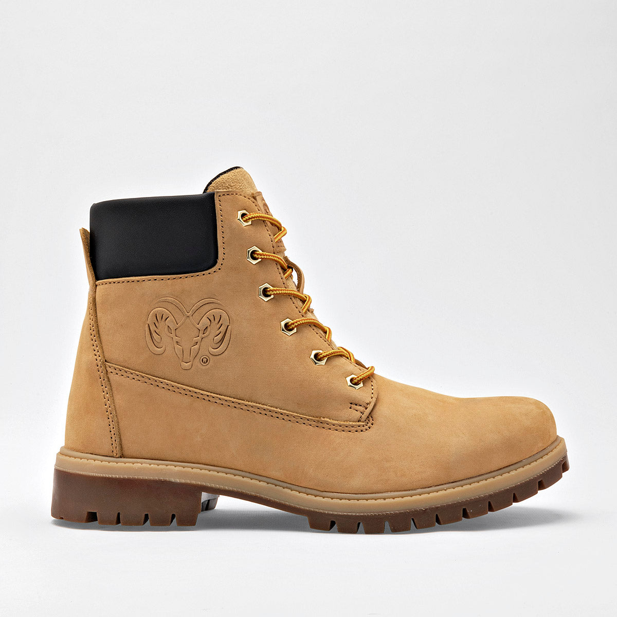 Bota de piel para hombre marca Ram Amarillo cod. 129435