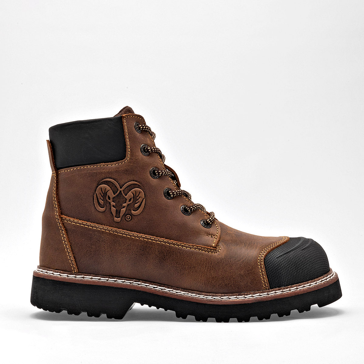 Bota industrial de piel para hombre marca Ram Café cod. 129436