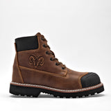 Bota industrial de piel para hombre marca Ram Café cod. 129436