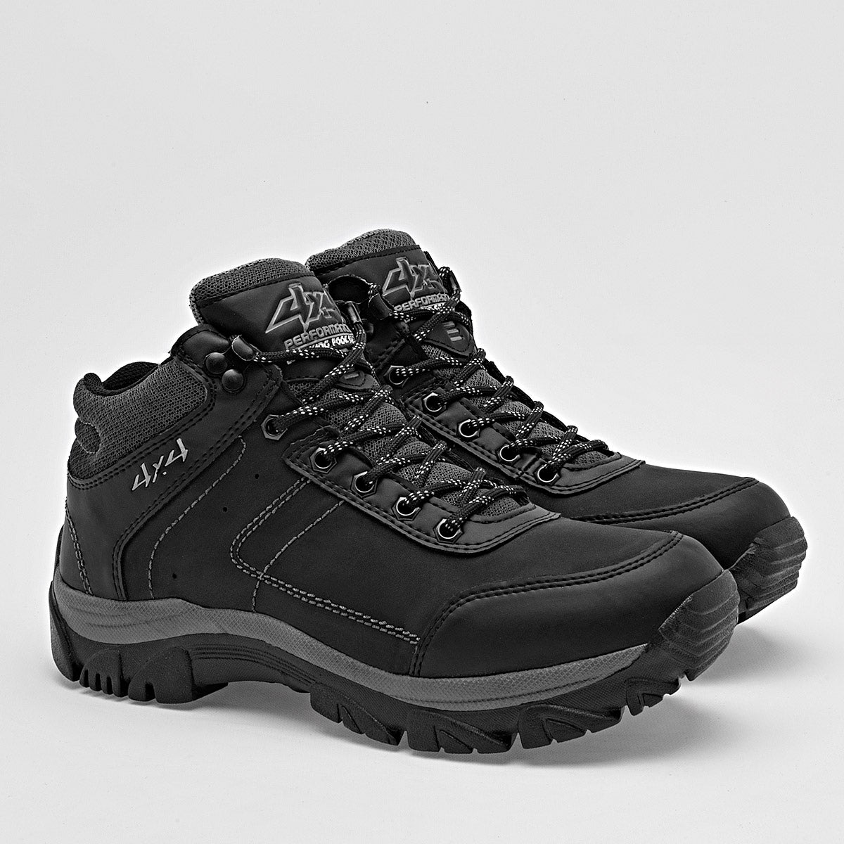 Bota hiking para hombre marca 4X4 Negro cod. 129444