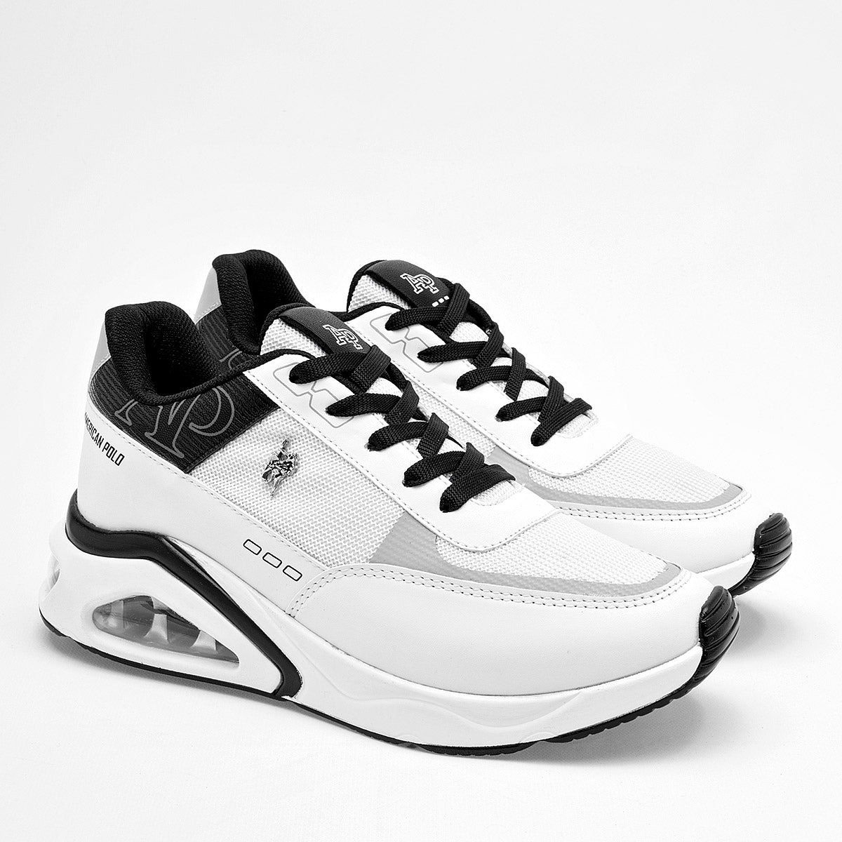 Tenis urbano para joven marca American Polo Blanco cod. 129451