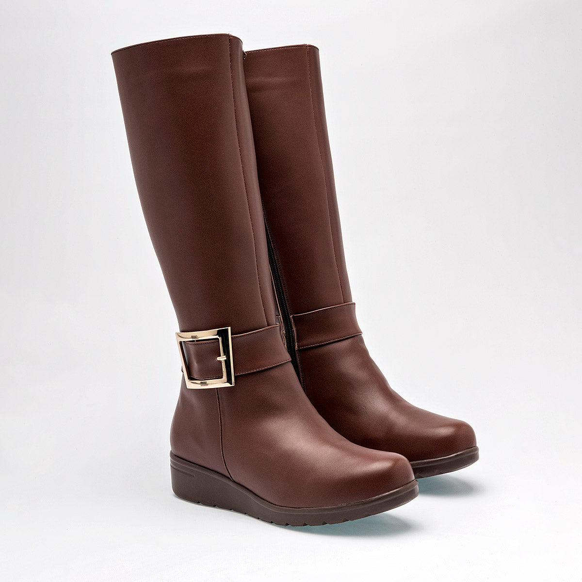 Bota caña larga para mujer marca Been Class Café cod. 129454