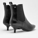 Bota caña corta para mujer marca Moramora Negro cod. 129456