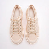 Tenis urbano para mujer marca Ferrioni Beige cod. 129470