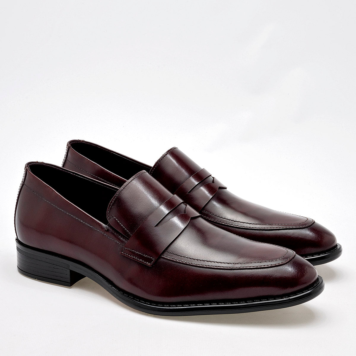 Zapato de piel para hombre marca Gino Cherruti Vino cod. 129477