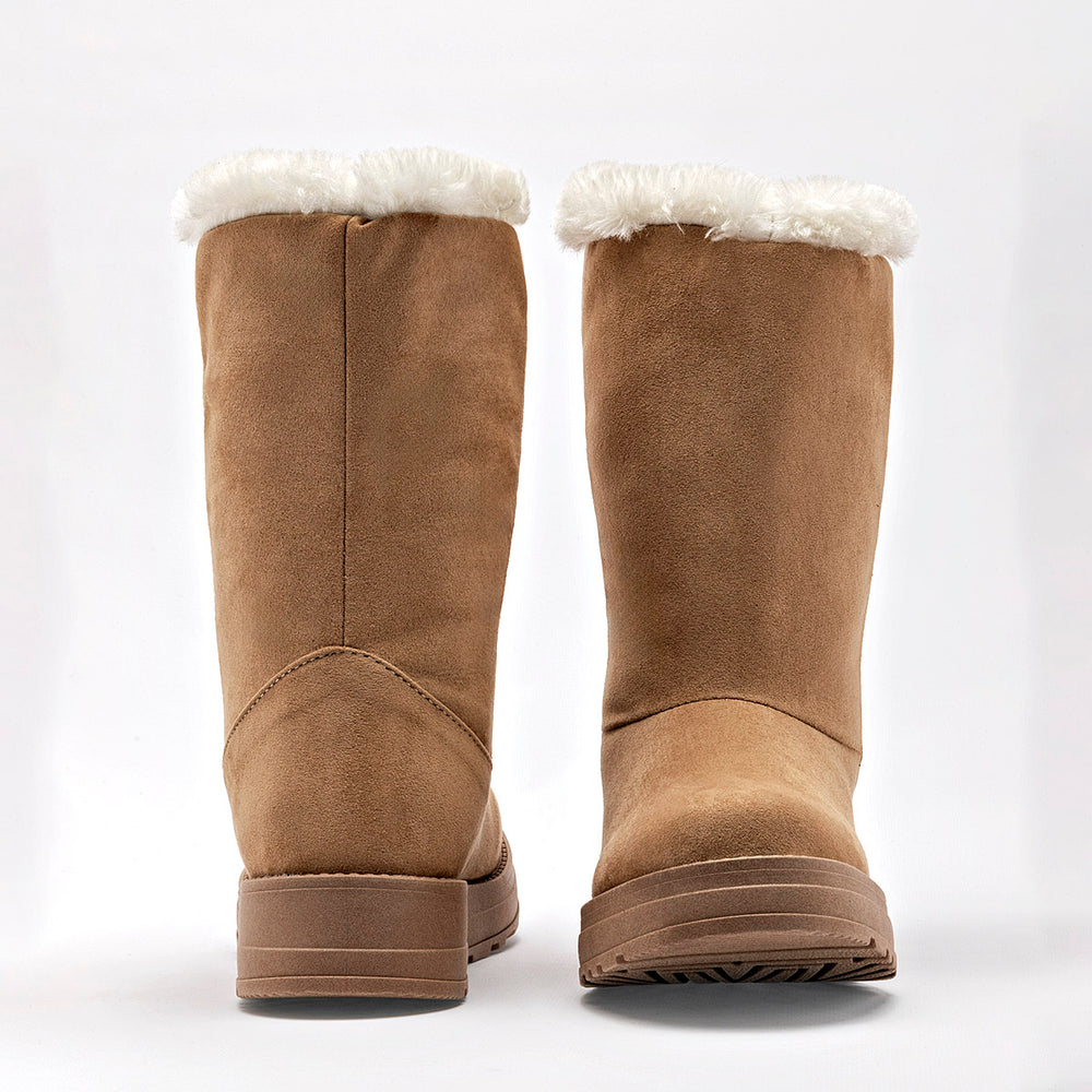 Pakar.com | Tienda online - Bota con peluche para mujer Rojo Cereza - Envío gratis desde $500