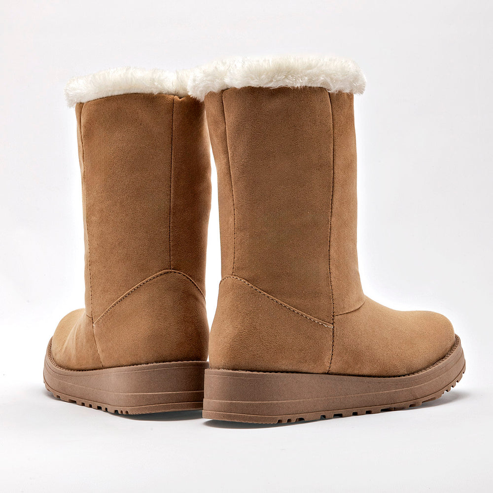 Pakar.com | Tienda online - Bota con peluche para mujer Rojo Cereza - Envío gratis desde $500