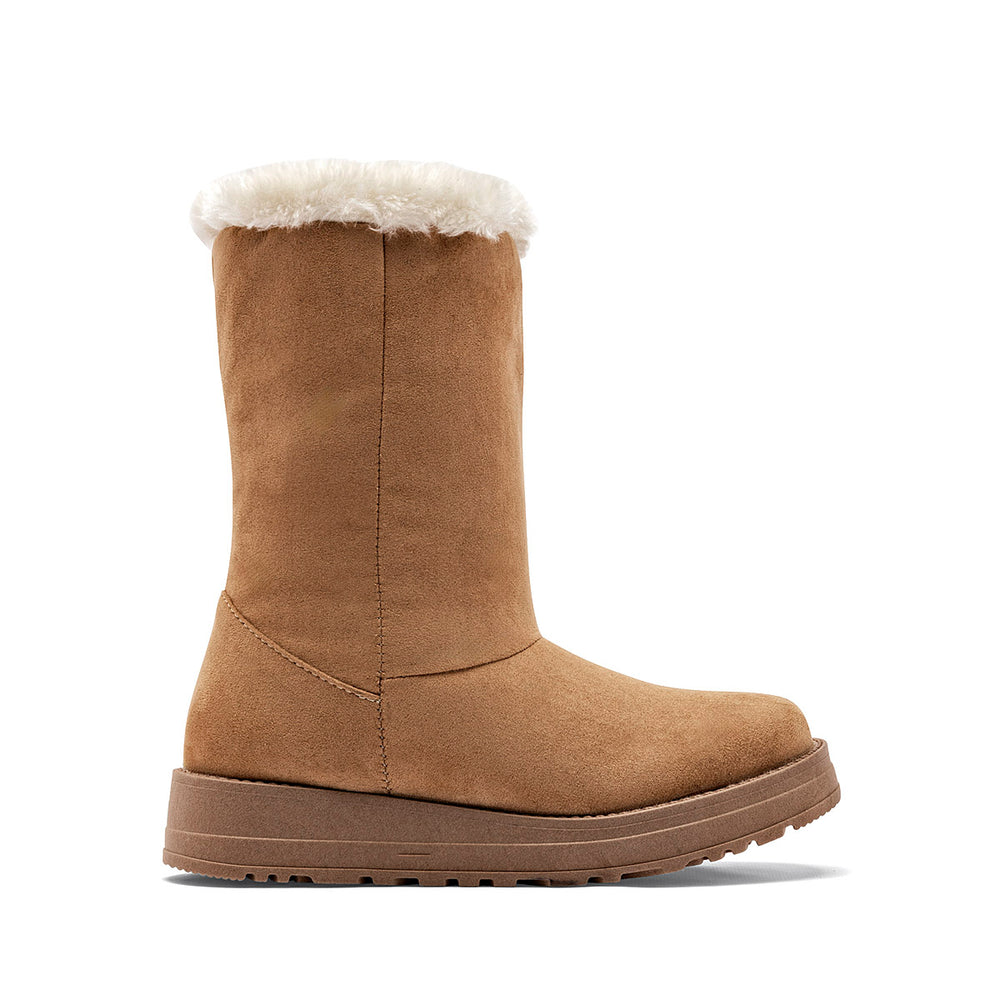 Pakar.com | Tienda online - Bota con peluche para mujer Rojo Cereza - Envío gratis desde $500