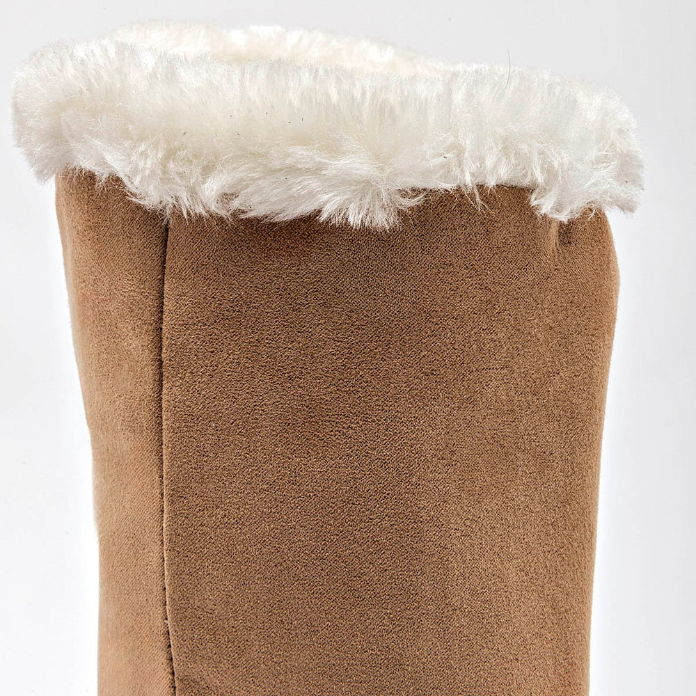 Pakar.com | Tienda online - Bota con peluche para mujer Rojo Cereza - Envío gratis desde $500