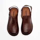 Sandalia para hombre marca Tacuba Shoes Café cod. 129515