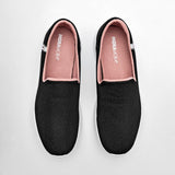 Tenis slip on para mujer marca Moramora Negro cod. 129706