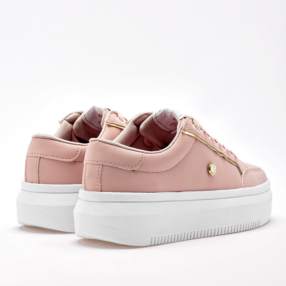 Tenis suela chunky para mujer marca Moramora Rosa cod. 129898