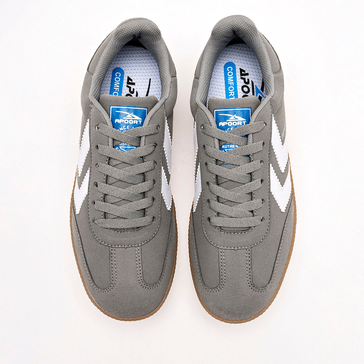 Tenis urbanos para joven marca Apoort Gris cod. 129913