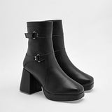 Pakar.com | Tienda online - Bota caña corta para Mujer marca Moramora Negro cod. 130018