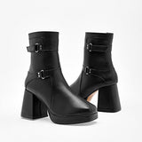 Pakar.com | Tienda online - Bota caña corta para Mujer marca Moramora Negro cod. 130018