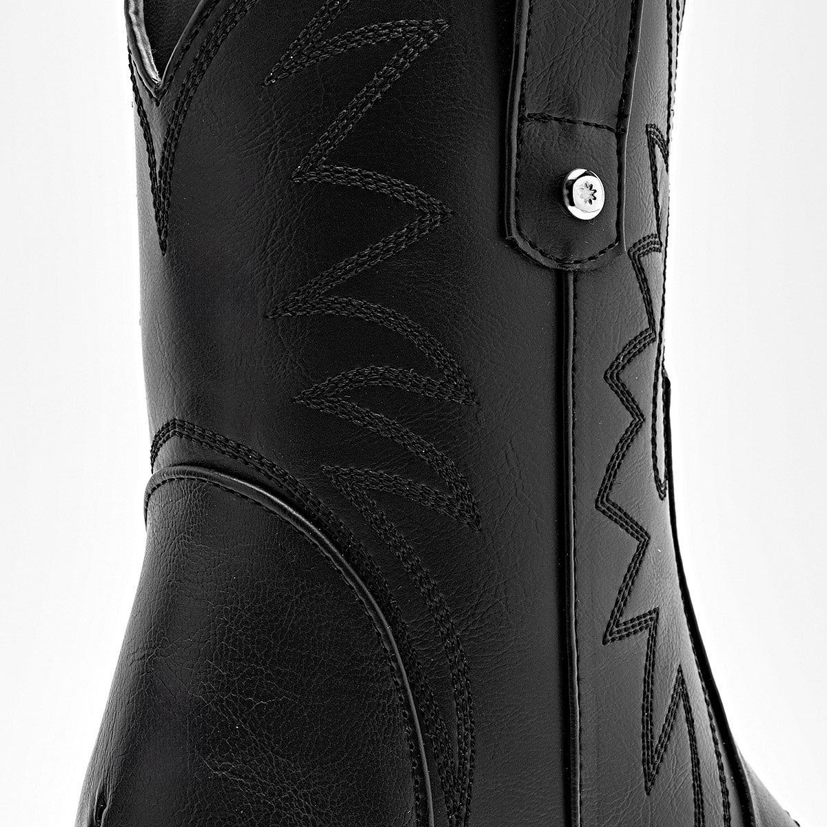 Bota tipo cowboy para mujer marca Moramora Negro cod. 130019