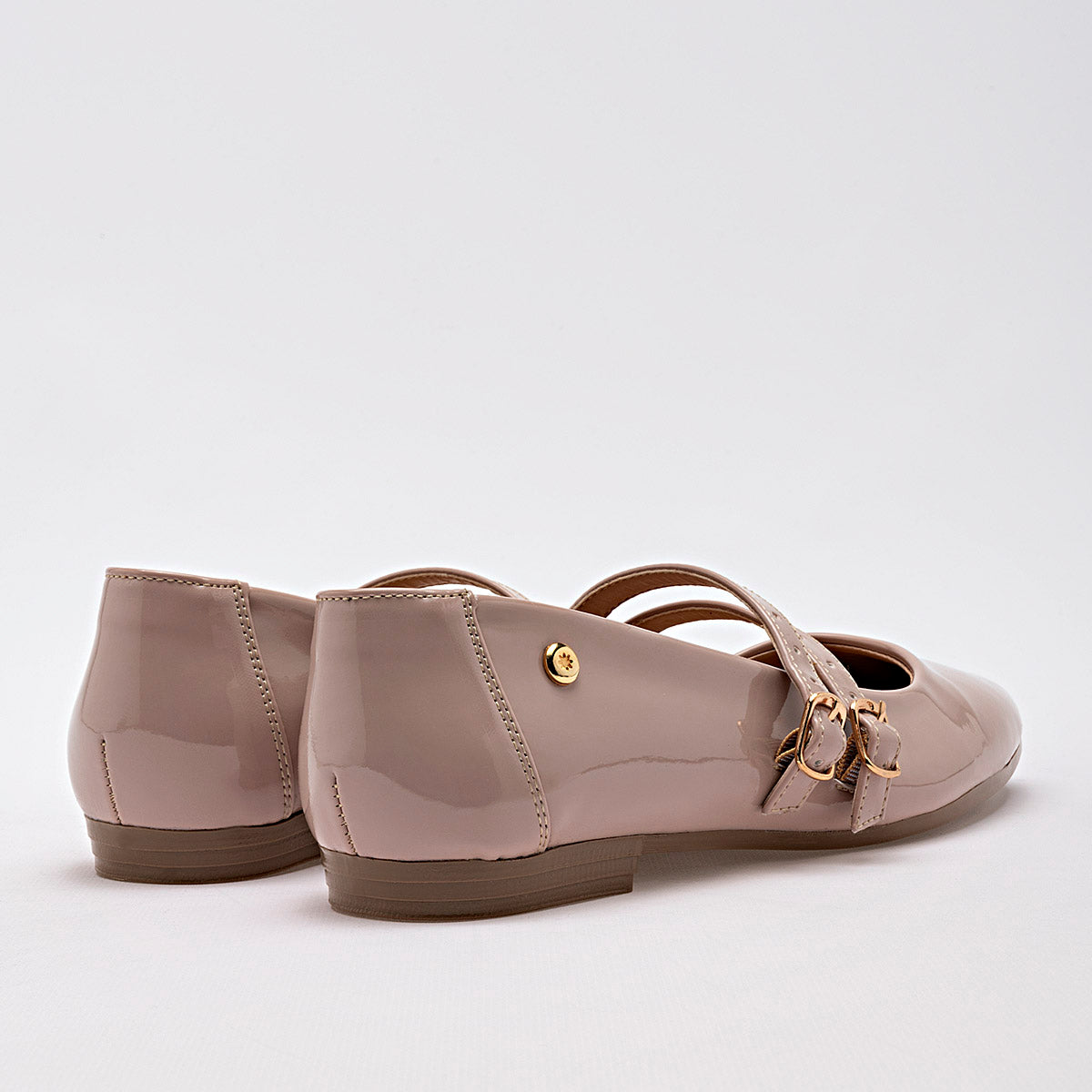 Balerina punta cuadrada para mujer marca Moramora Beige cod. 130020