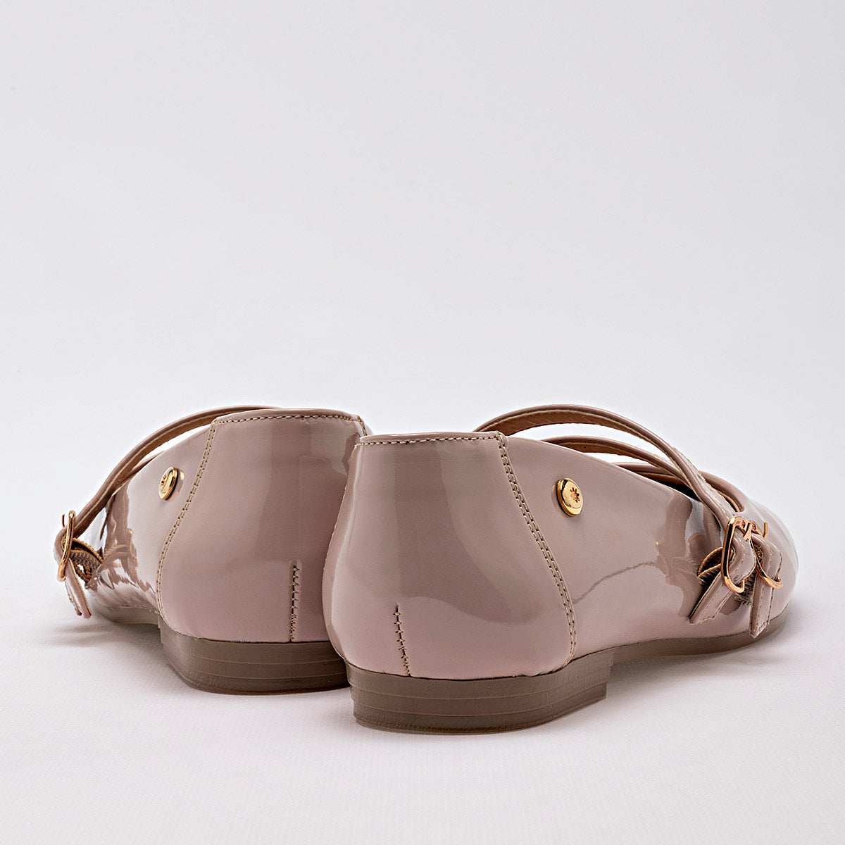 Balerina punta cuadrada para mujer marca Moramora Beige cod. 130020