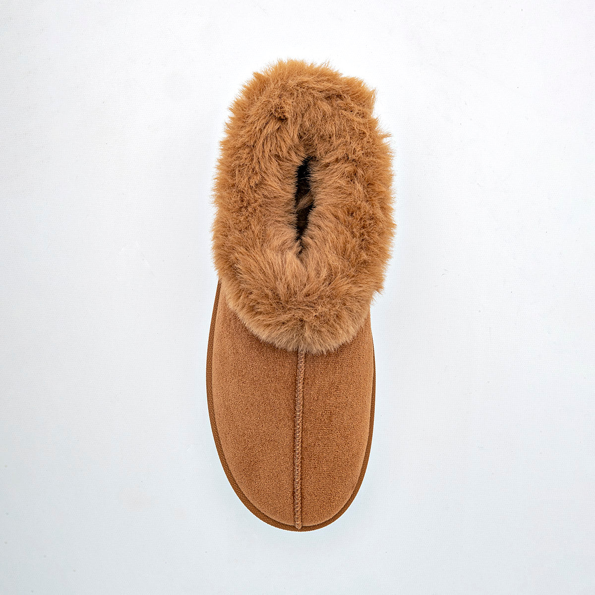 Pantufla para mujer marca Moramora Camel cod. 130122