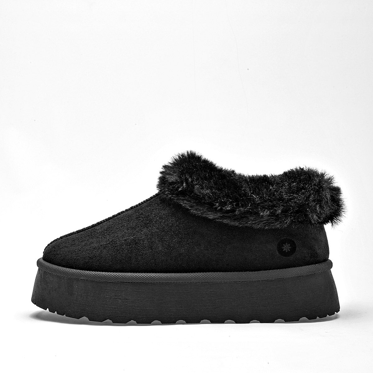 Pantufla para mujer marca Moramora Negro cod. 130123