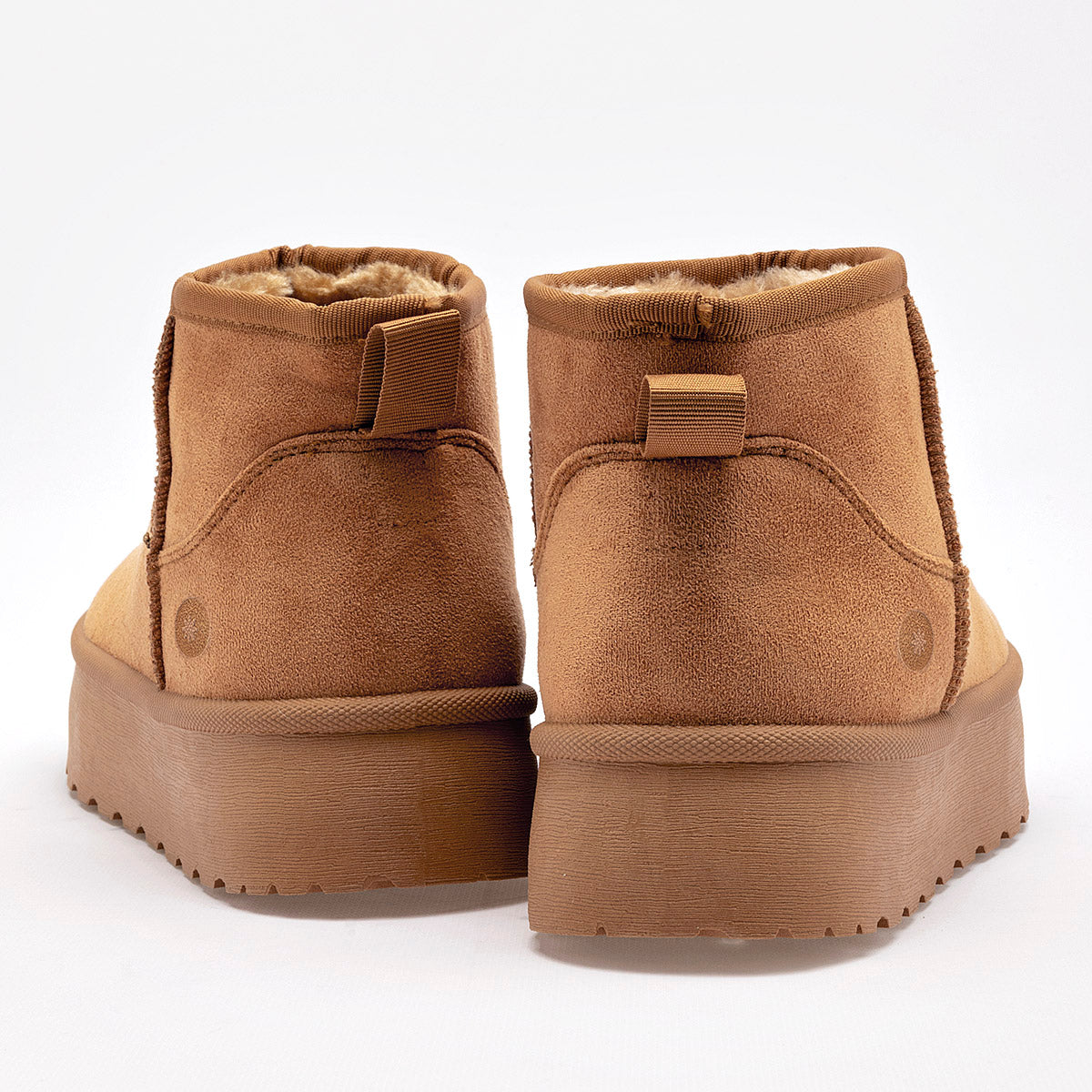 Pantufla para mujer marca Moramora Camel cod. 130125