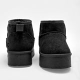 Pantufla para mujer marca Moramora Negro cod. 130126