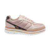 Tenis urbano para niña marca Coqueta Oro Rosa cod. 130526