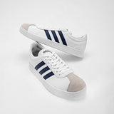 Tenis VI Court Base para Hombre marca Adidas Blanco