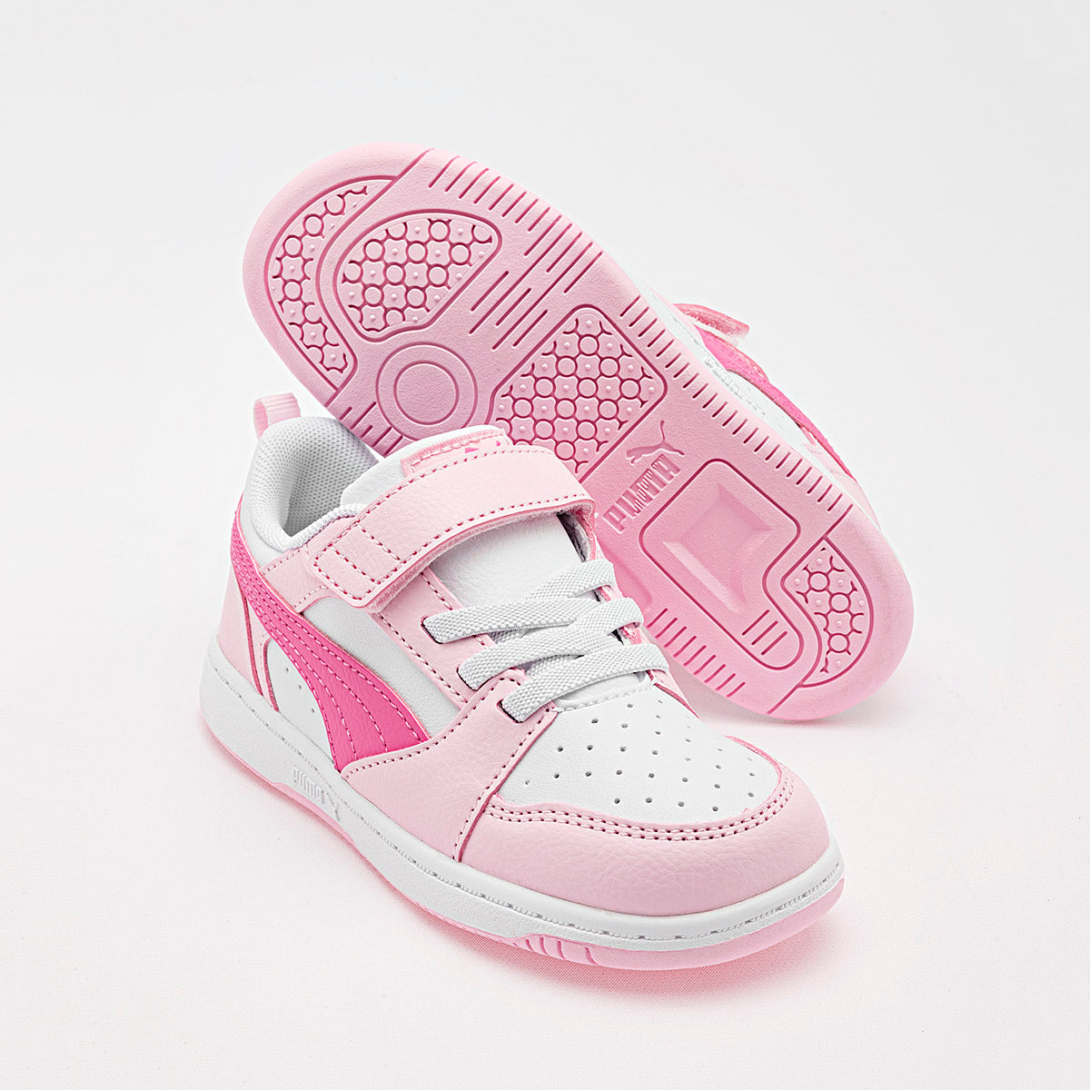 Puma Rebound v6 Lo AC+ Inf Tenis para bebé niña