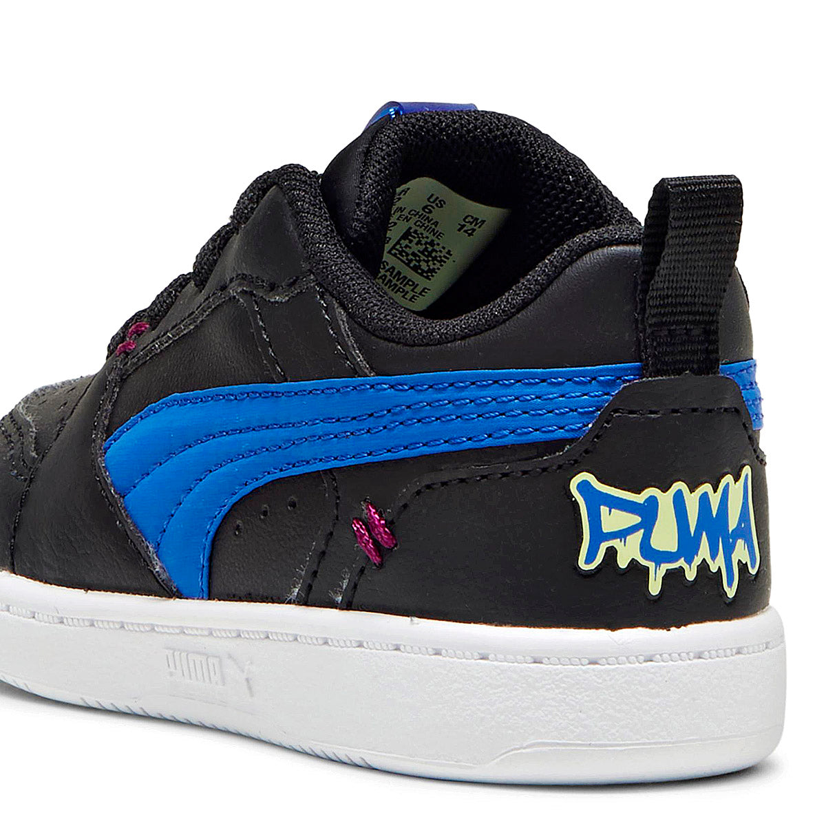 Tenis Rebound v6 Lo MID 90s AC Puma para Niño