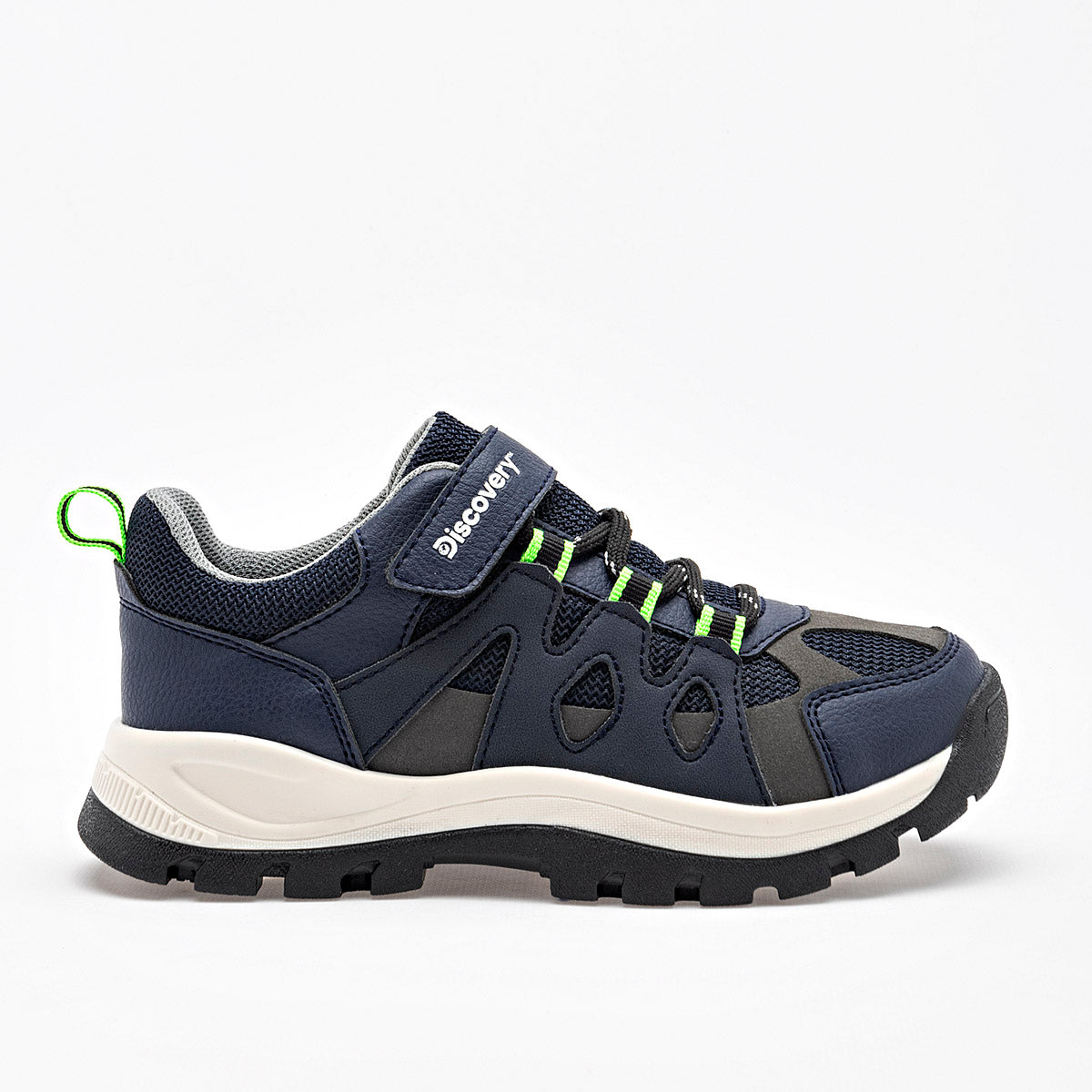 Pakar.com | Tienda online - Tenis hiking para Niño marca Discovery Expedition Azul Marino cod. 132028