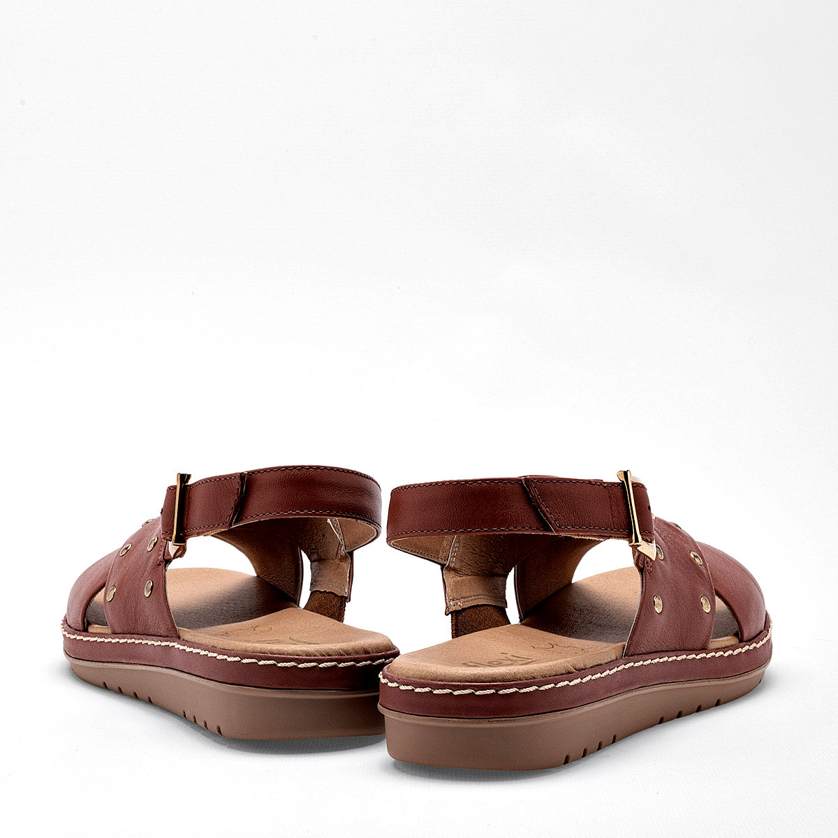 Sandalia de piel Flexi para Mujer