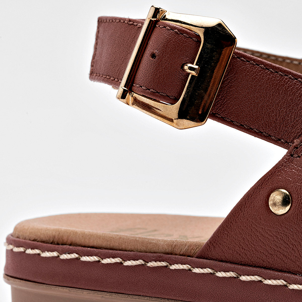 Sandalia de piel Flexi para Mujer