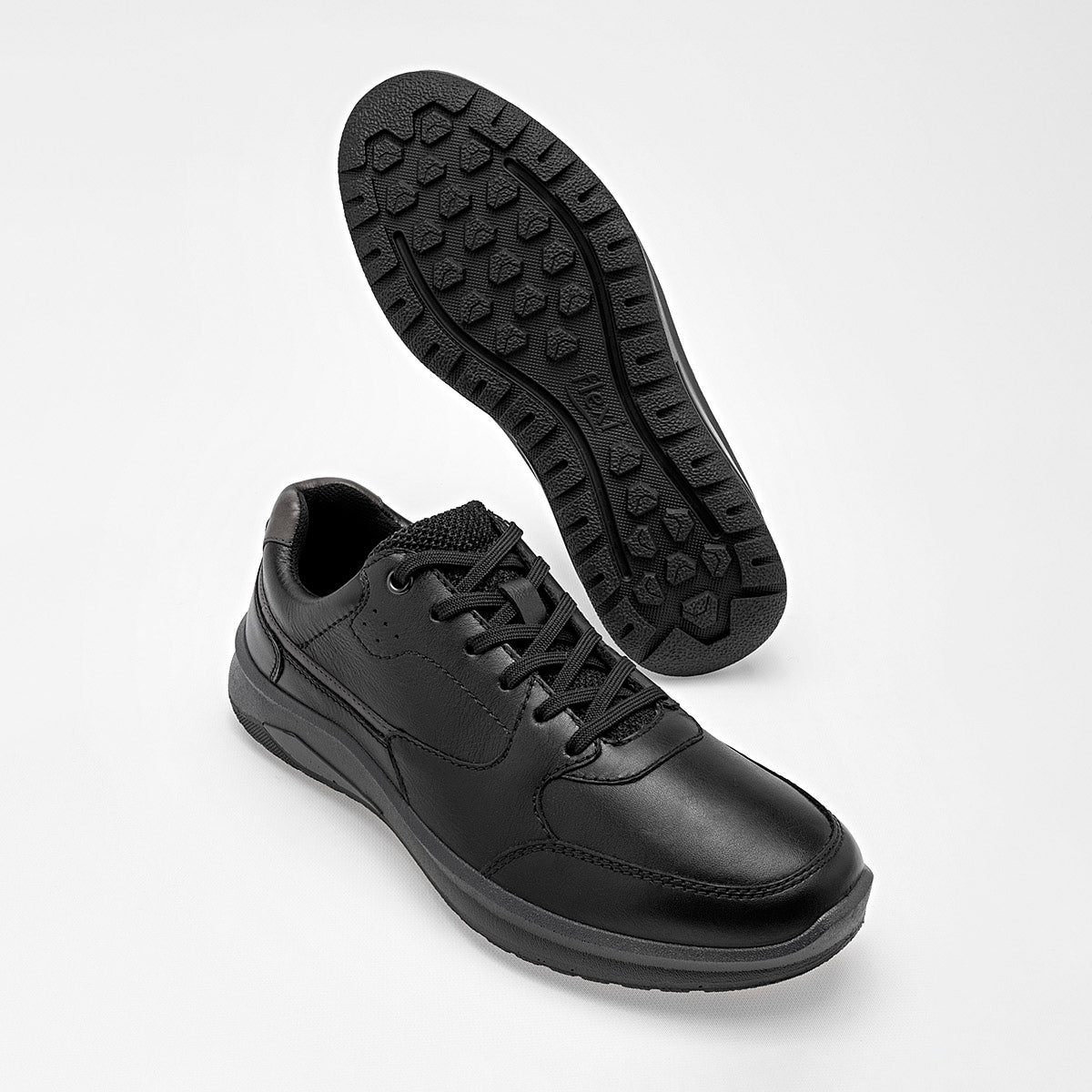 Pakar.com | Tienda online | Calzado Escolar | Zapato casual para Hombre marca Flexi Negro | Regreso a clases | Vacaciones de Verano