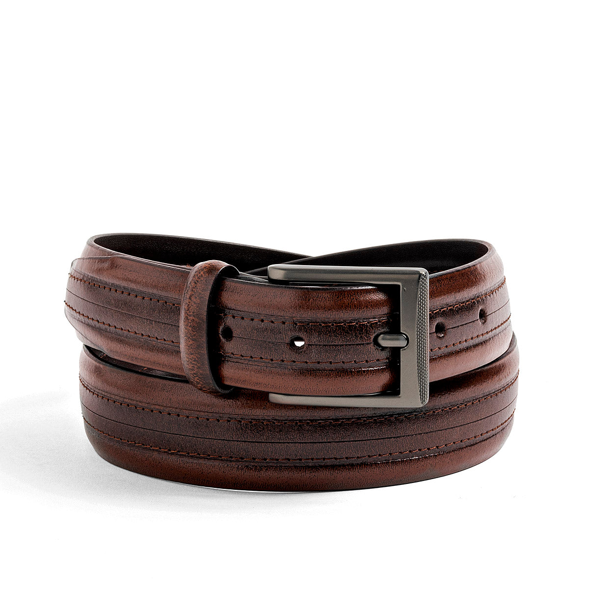Cinturón de piel flexi para Hombre
