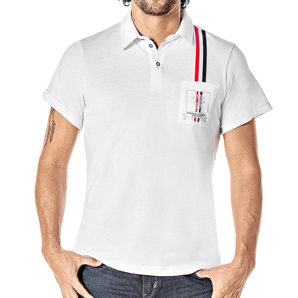 Felker Playera tipo polo para hombre