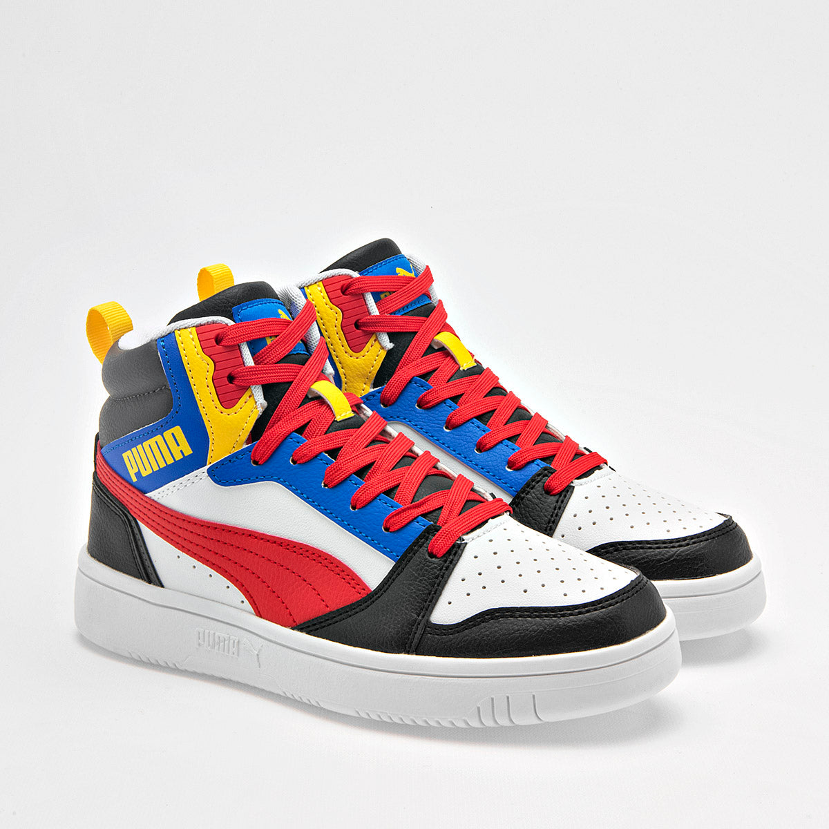 Tenis Rebound V6 Mid Jr. Puma para Joven