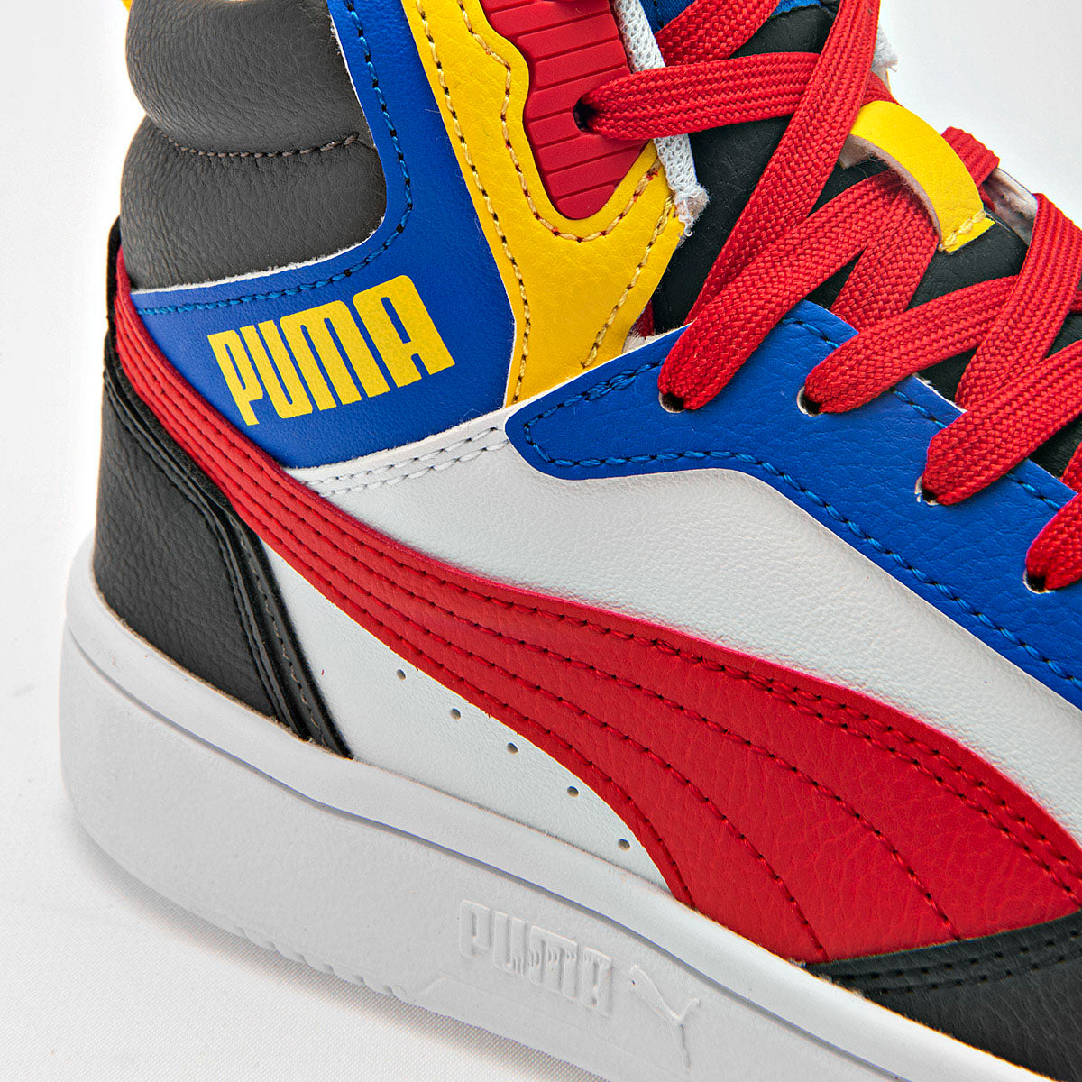 Tenis Rebound V6 Mid Jr. Puma para Joven