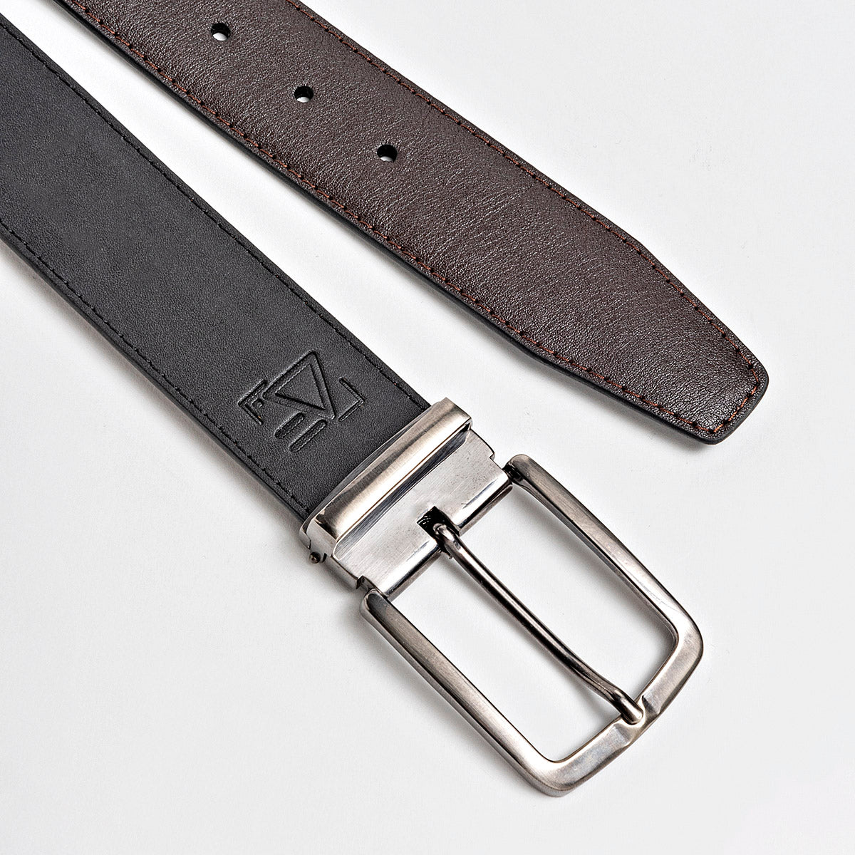 Cinturón de piel Felker para Hombre