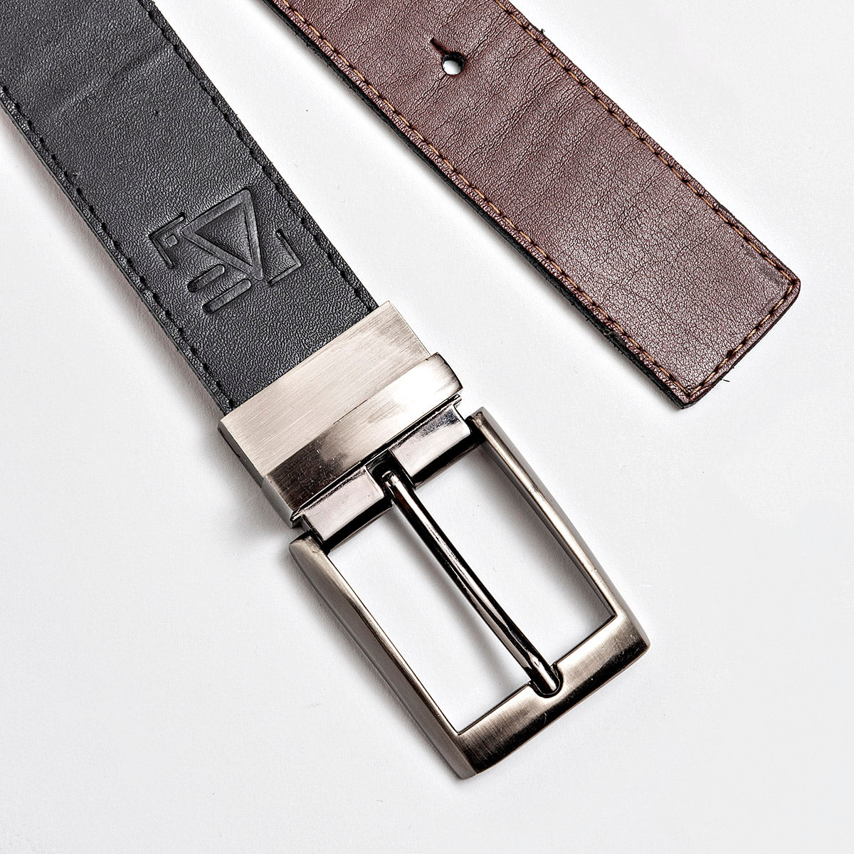 Cinturón de piel Felker para Hombre